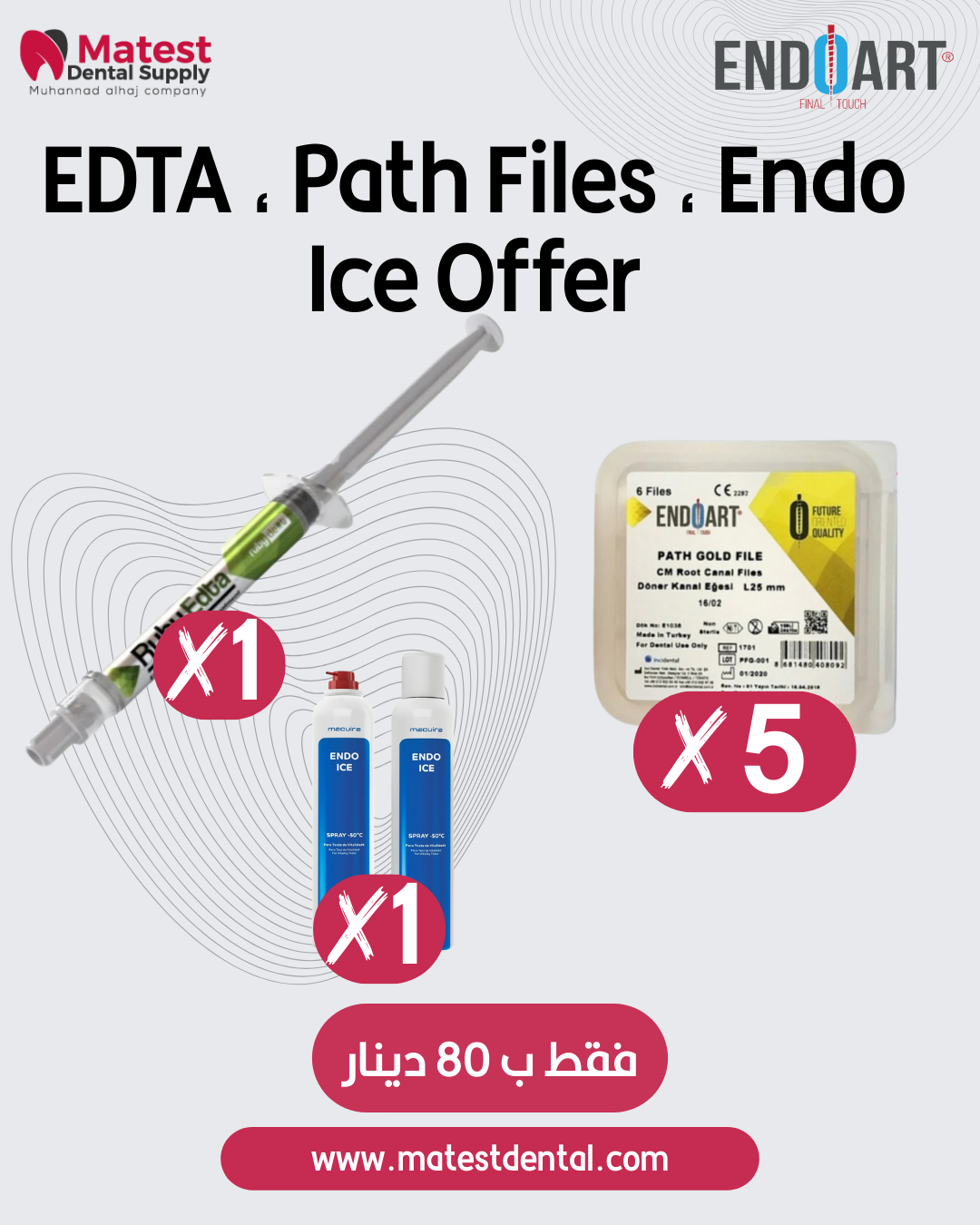 EDTA. Path Files, EndoIce Offer
