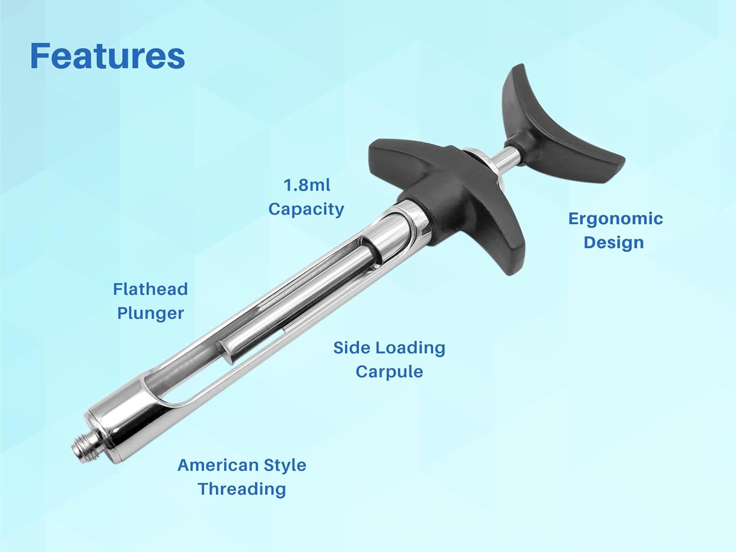 Dental Syringe – Self-Aspirating