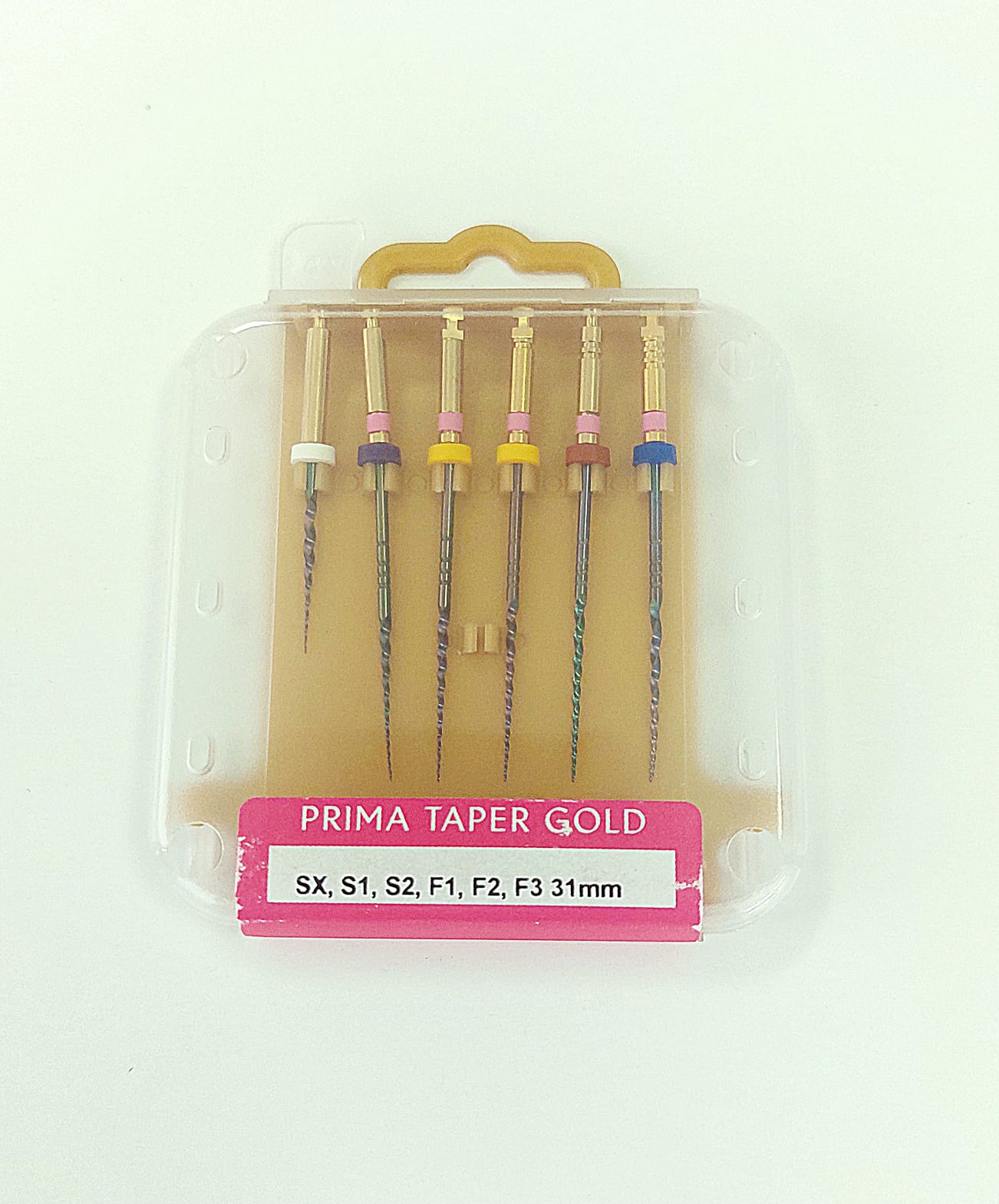 Endo Files - Prima Taper Gold – Heat Treated NiTi Files