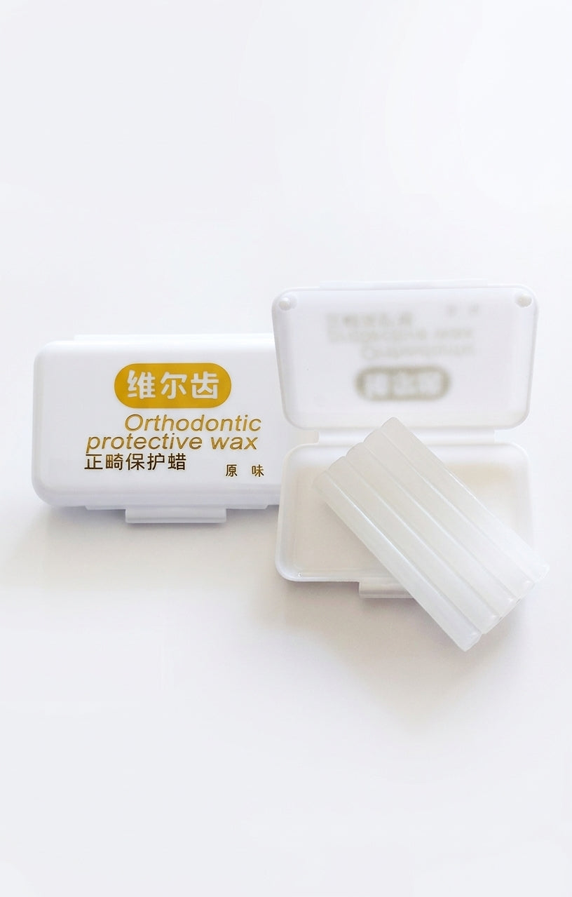 Orthodontic Protective Wax for Braces- 5 White Sticks/Box