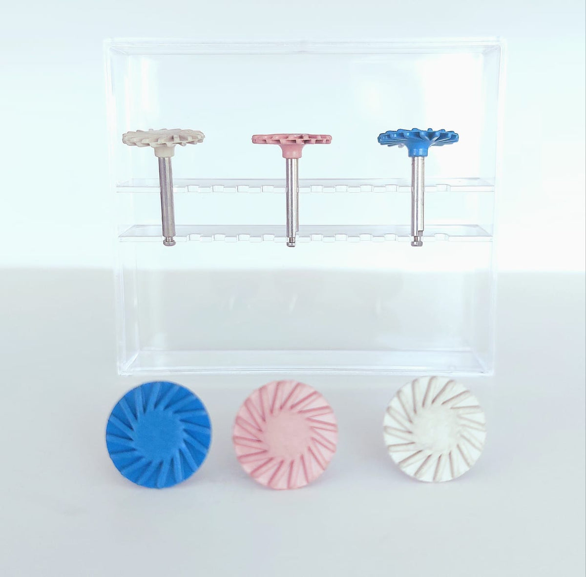 Rubber Diamond Polishing Kit for Composite- 3 Step Polishing