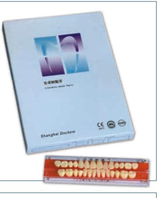 ARCYLIC TEETH ONE LAYER - FULL SET - SET OF 28 TEETH