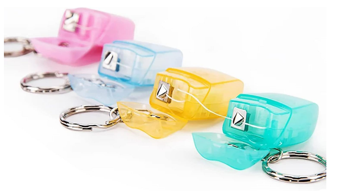 Keychain With Portable Dental Floss 15m