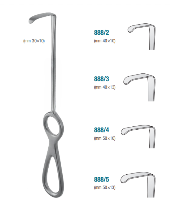 Retractors Tissue & Cheek- Langenbeck