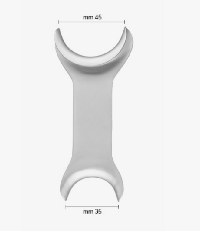 Retractors Cheek- One Side 45mm & The Other 35mm- L 115mm