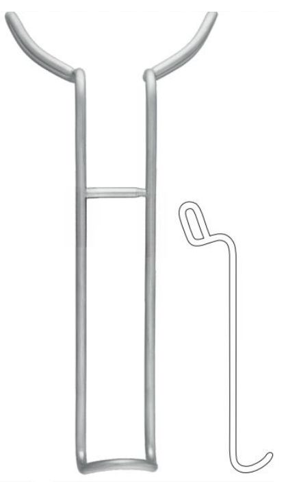 Retractor Cheek- Universal 170mm