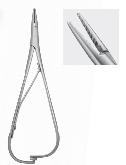 Ligature Forceps- Mini Mathieu Straight- 140mm