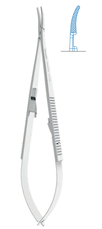 Needle Holder – Microsurgical Castroviejo (Spring Action)