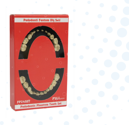 Fuji pedodontic replacement teeth set 24 pcs