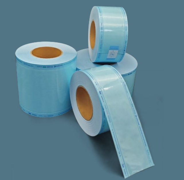 Heat-sealing flat sterilization reels
