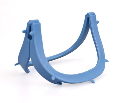 Rubber dam frame foldable- autoclavable- carbon fiber plastic