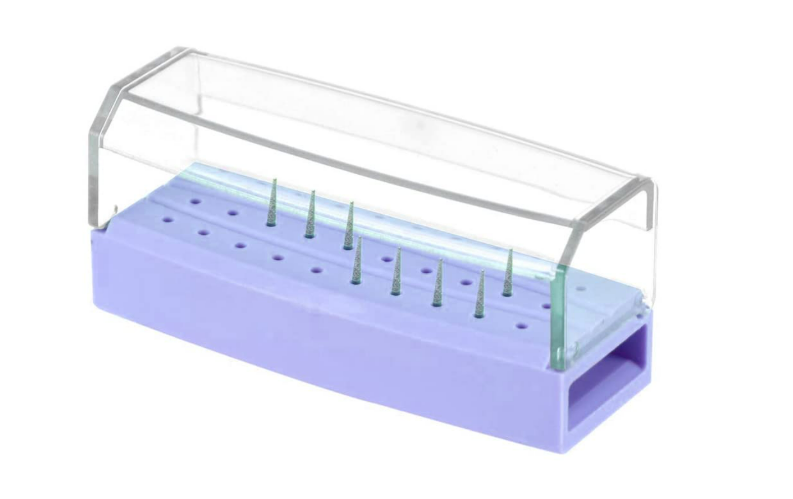 Pink Bur Blocks Bur blocks plastic autoclavable