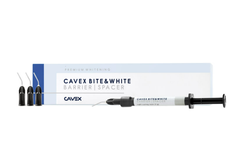 Cavex bite & white barrier/spacer- LC protective resin