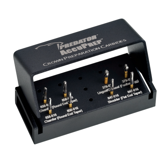 Predator AccuPrepp- Crown Preparation Carbide Kit
