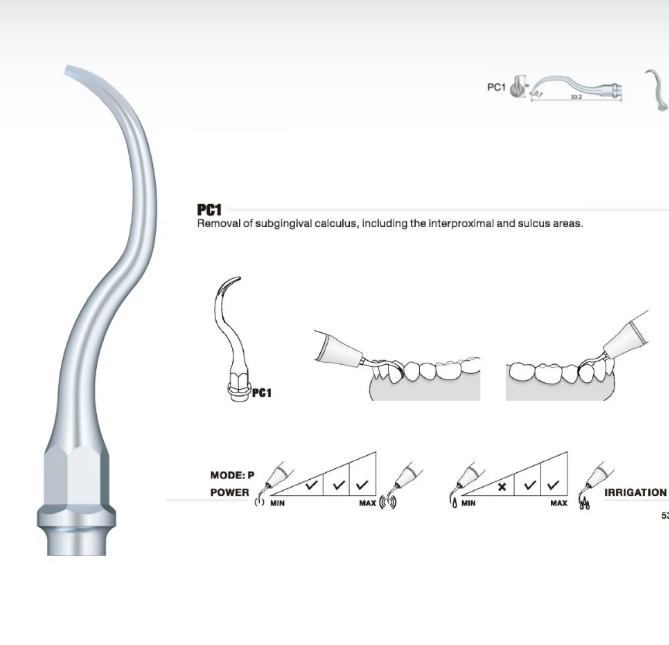Scaler Tips Periodontal- PC1 Piezo Tip