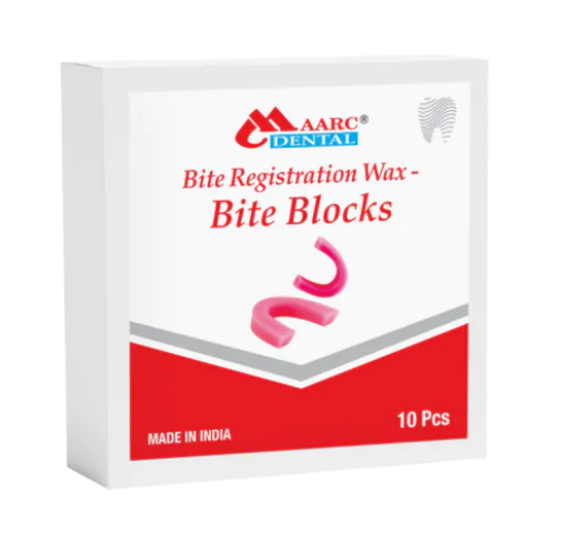 Bite Blocks- Bite Registration Wax U Shape