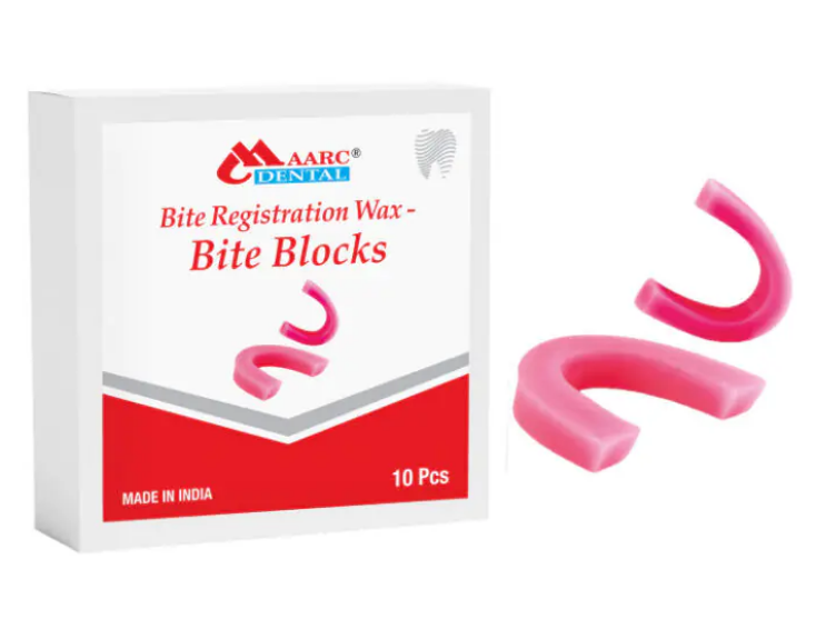 Bite Blocks- Bite Registration Wax U Shape