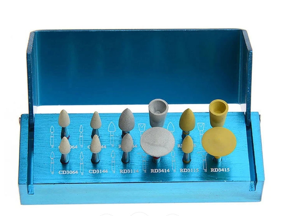 Diamond Polishers for Zirconia RA Set/ 12PCs