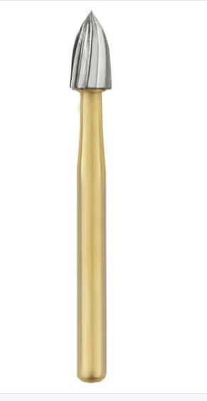 Tungsten Carbide Finishing Bur 12 Flutes Flame FG