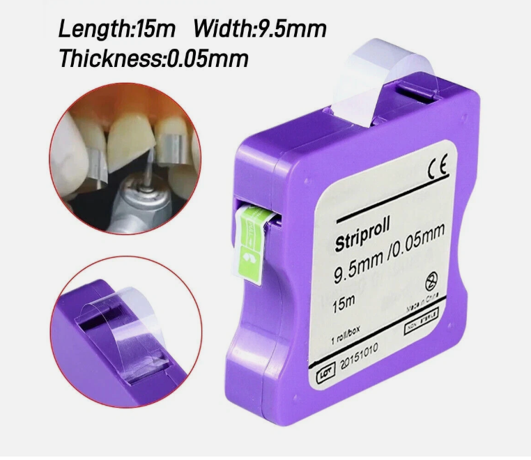 Striproll- Celluloid Transparent Matrix Bands Strips Roll