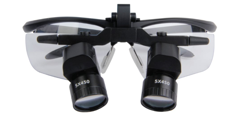 Dental Loupes Ergo Type 5X- with Led- Working Distance: 450mm
