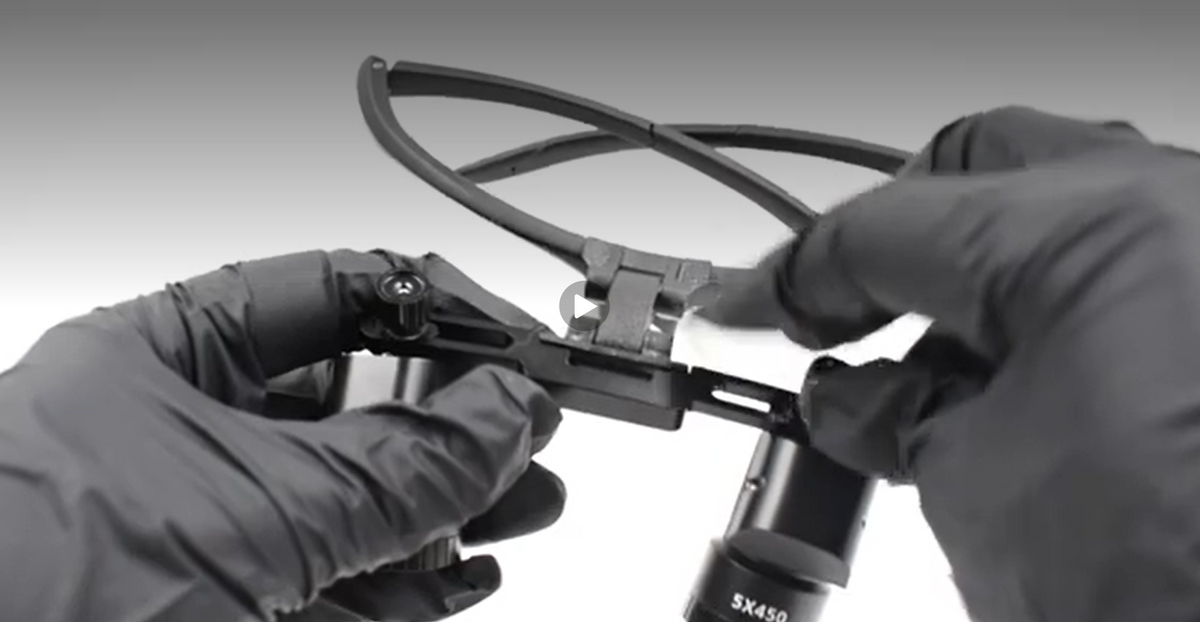 Dental Loupes Ergo Type 5X- with Led- Working Distance: 450mm