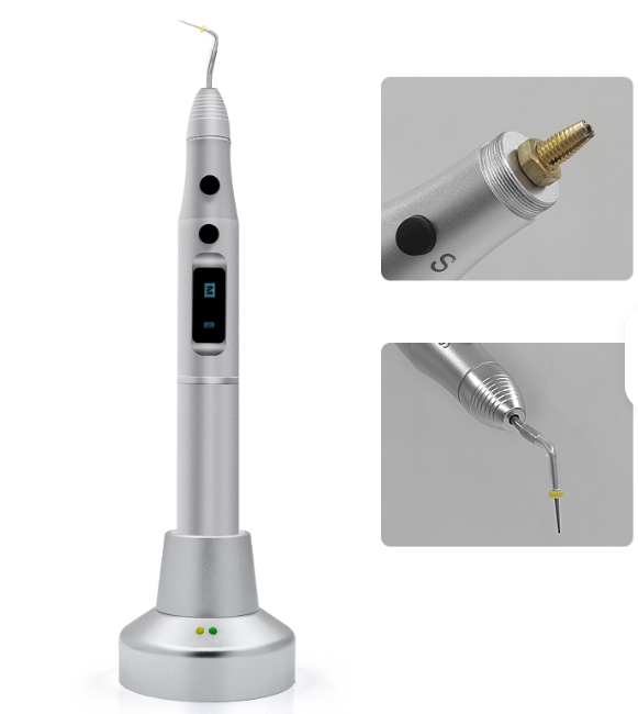 Obturation Pen- Gutta Percha Cutter- Silver- CV-Fill-PI Model