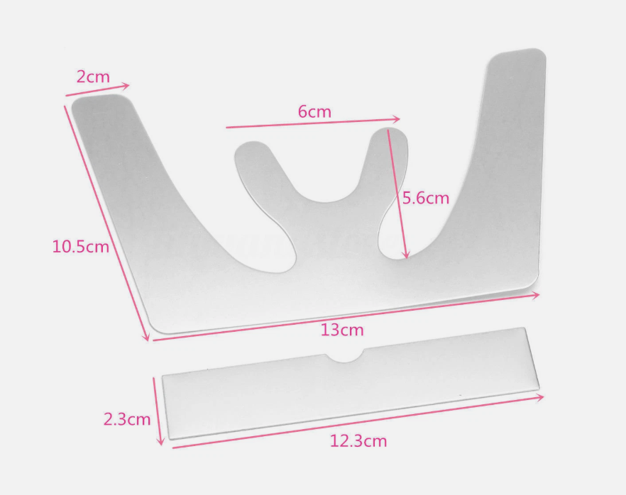 Occlusal Plate Fox Ruler Stainless Steel