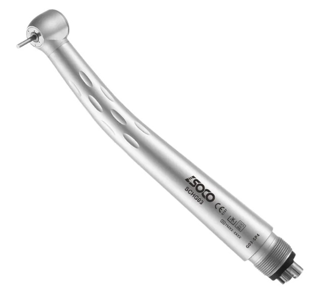 High-Speed Air Turbine Handpiece- Six-Way Spray, 4 Holes- Model: (SCHG03)