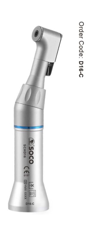 Low-Speed Handpiece- External Contra Angle 1:1- Model: (SCHD16-C)