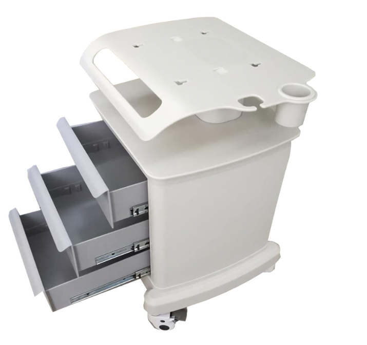 Portable Dental Trolley with 3 Drawers