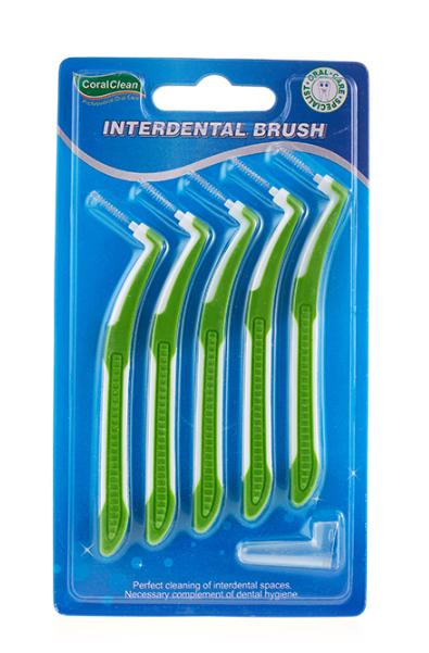 Interdental Brush- Long Handle L Shape