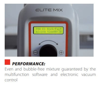 Elite Mix - Vacuum Mixer for Stones and Investments