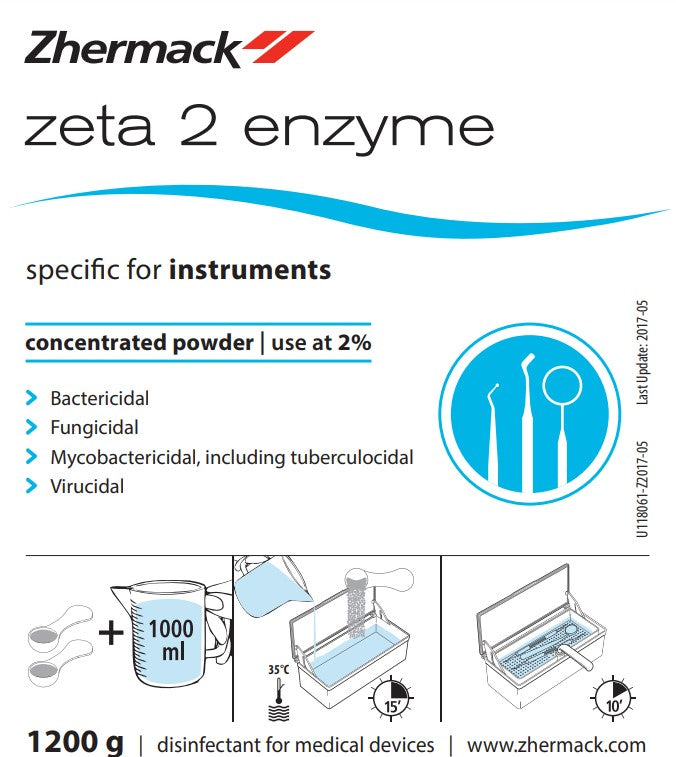 Zeta 2 Enzyme - Powder Disinfectant