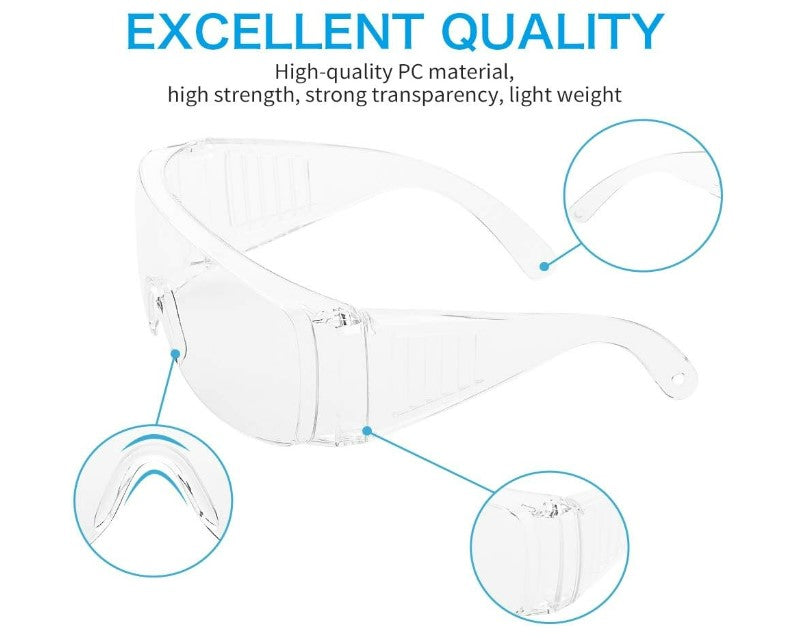 High Impact Resistant Safety Glasses