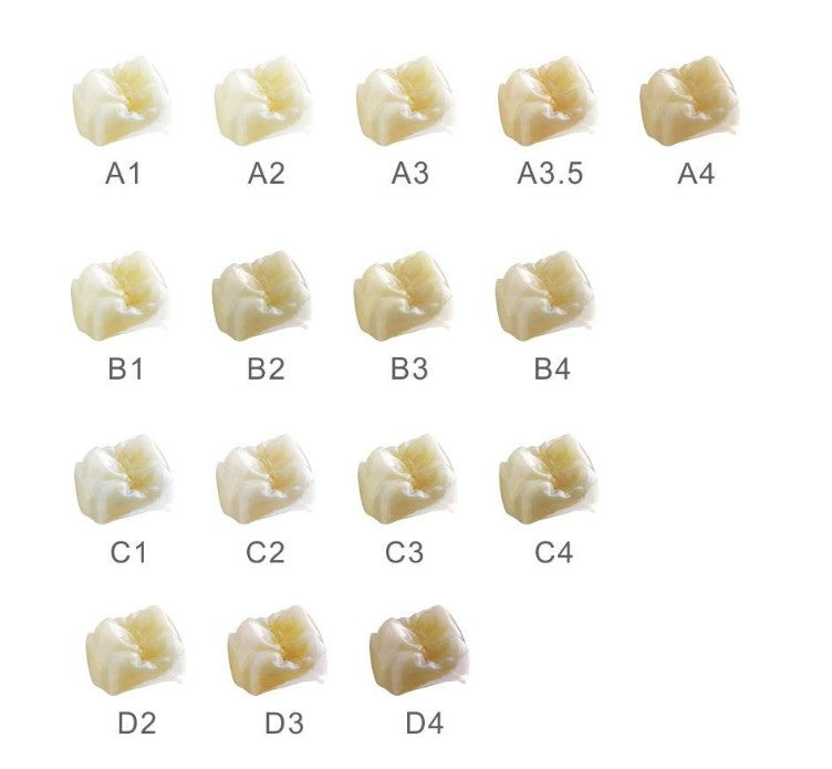 White Zirconia Blocks - 3D Pro Multilayer