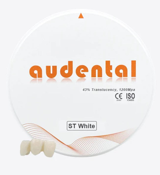 AUDENTAL - ST WHITE ZIRCONIA BLOCK 1200MPA