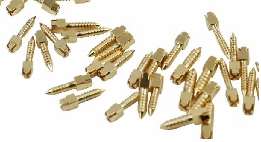 SCREW POST - GOLDEN PLATED