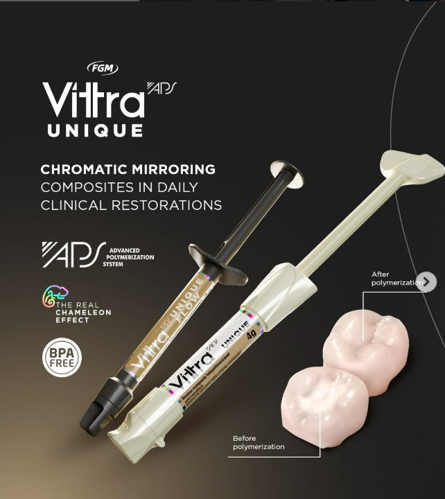Vittra APS Unique Flow - Universal Chroma Light-Curing Flowable Composite