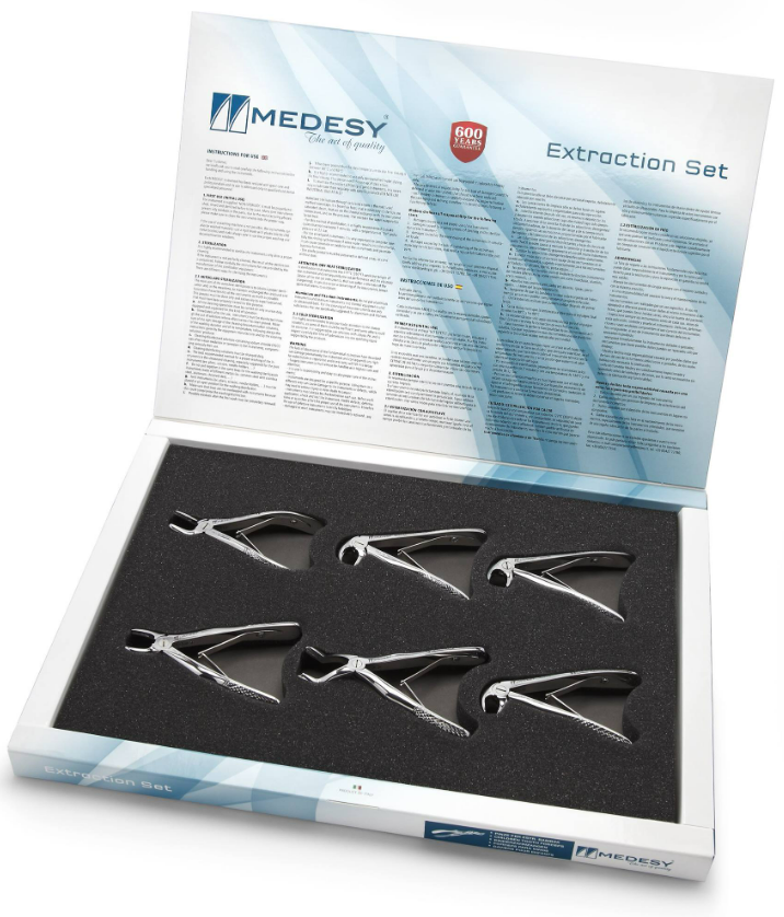 Medesy - Pediatric Tooth Forceps With Spring