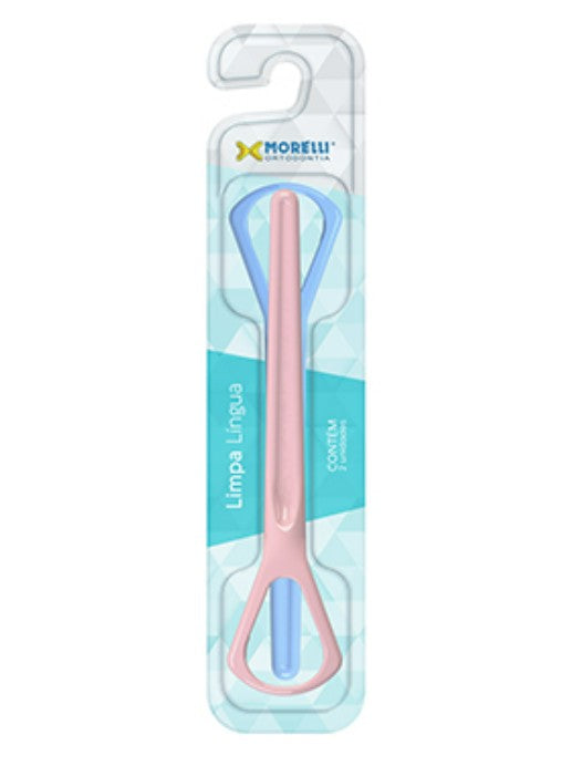 Tongue Cleaner Blue & Yellow