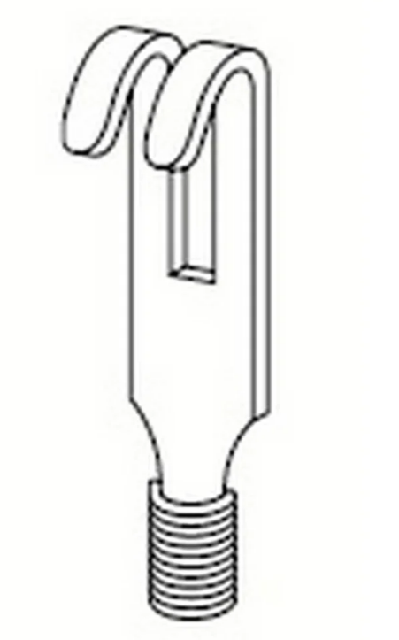 Retractor Tissue - Flexible With Spring