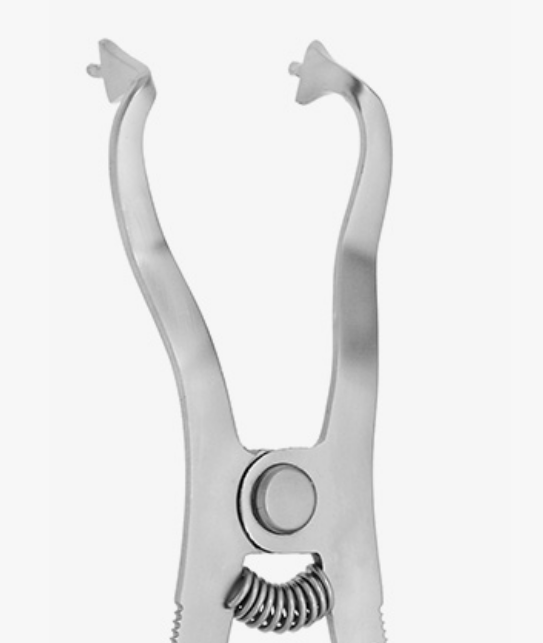 Clamp Forceps - Ivory