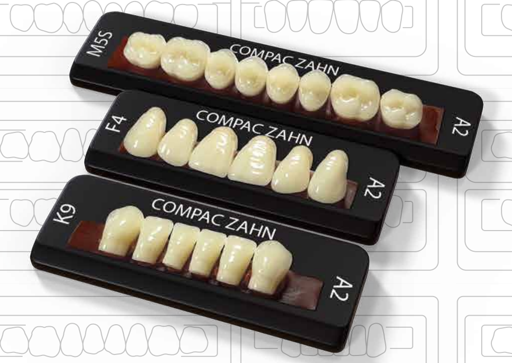 CompacZahn Acrylic Teeth 3 Layers Shade: A2