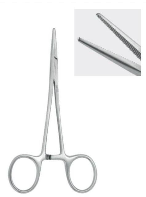 Hemostatic Forceps- Halstead Mosquito Straight 125mm