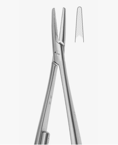Needle Holder – Microsurgical Castroviejo (Spring Action)