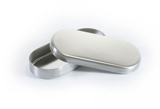 Container Capsule Shape Stainless Steel