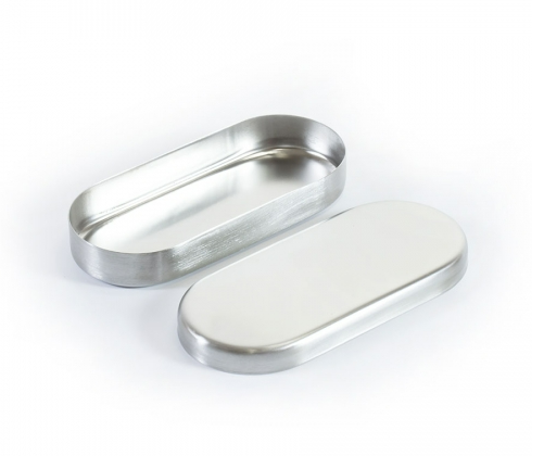 Container Capsule Shape Stainless Steel