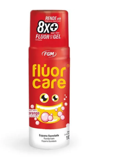 Flúor Care- Sodium Fluoride-Based Foam - 100g