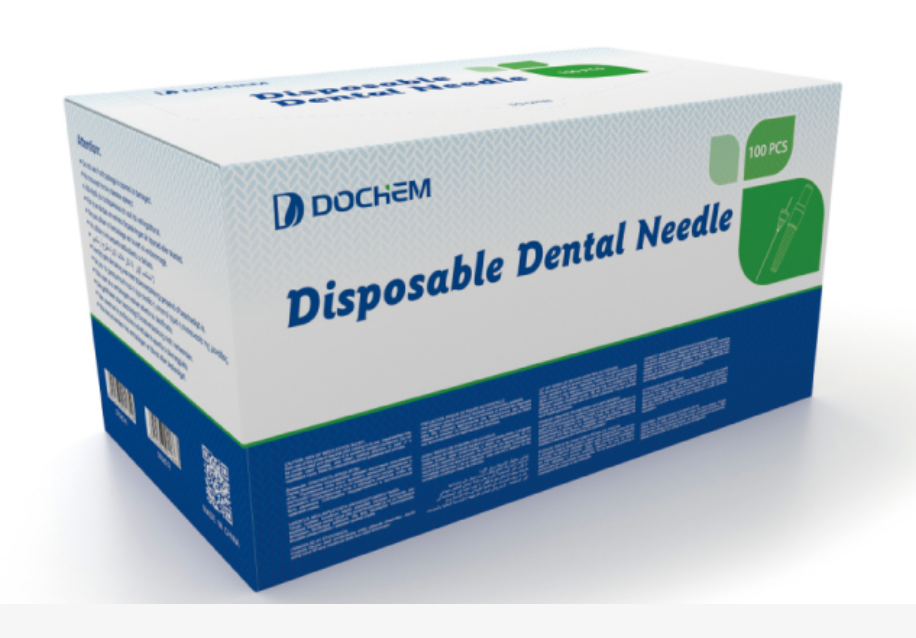 Disposable dental needle monoject